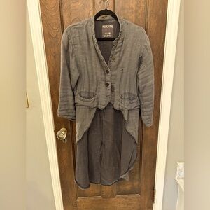 Adorable tux coat, made to look worn…very charming on!